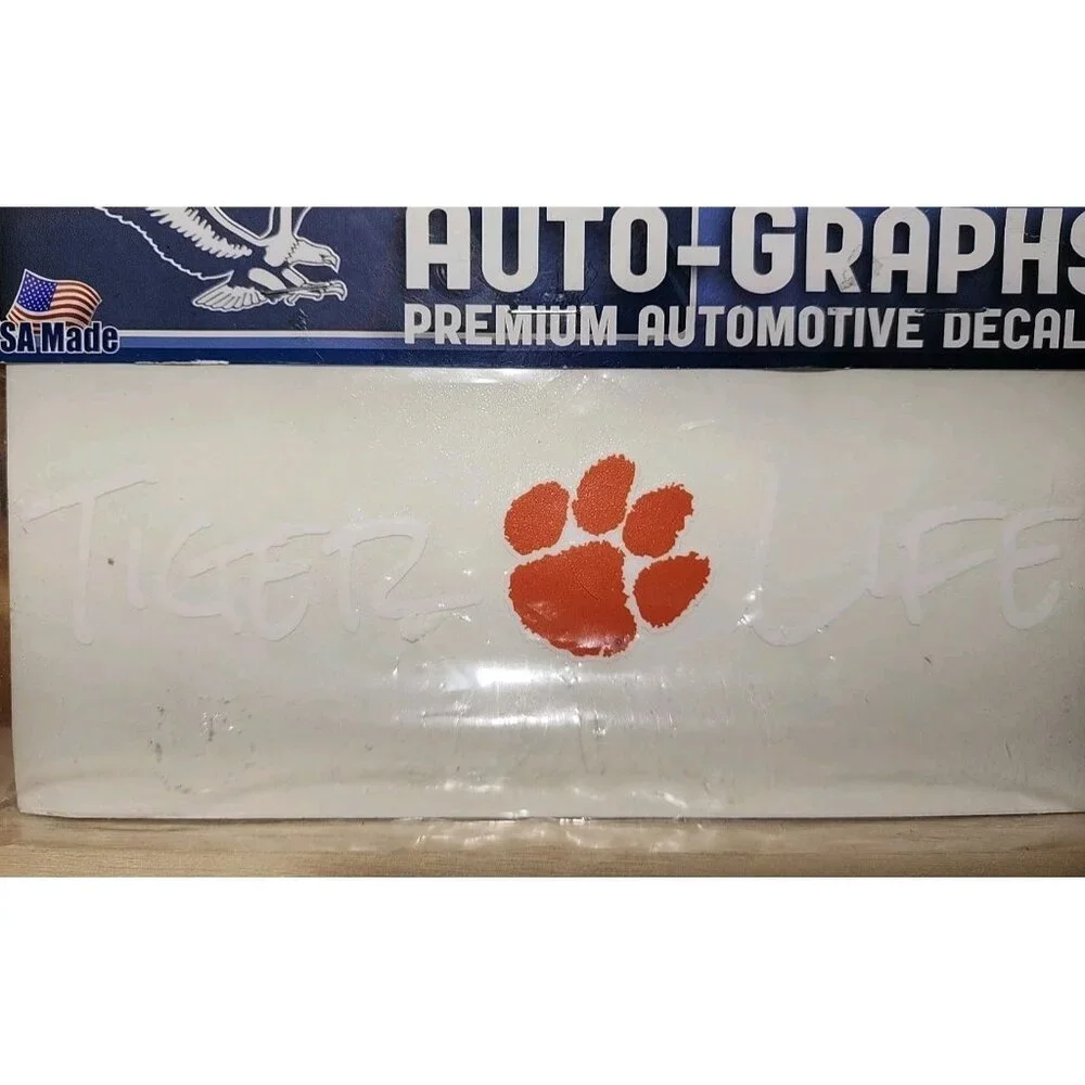 Tiger Life Vinyl Decal